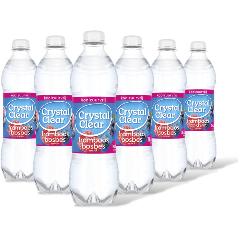 Crystal Clear Raspberry blueberry 6-pack