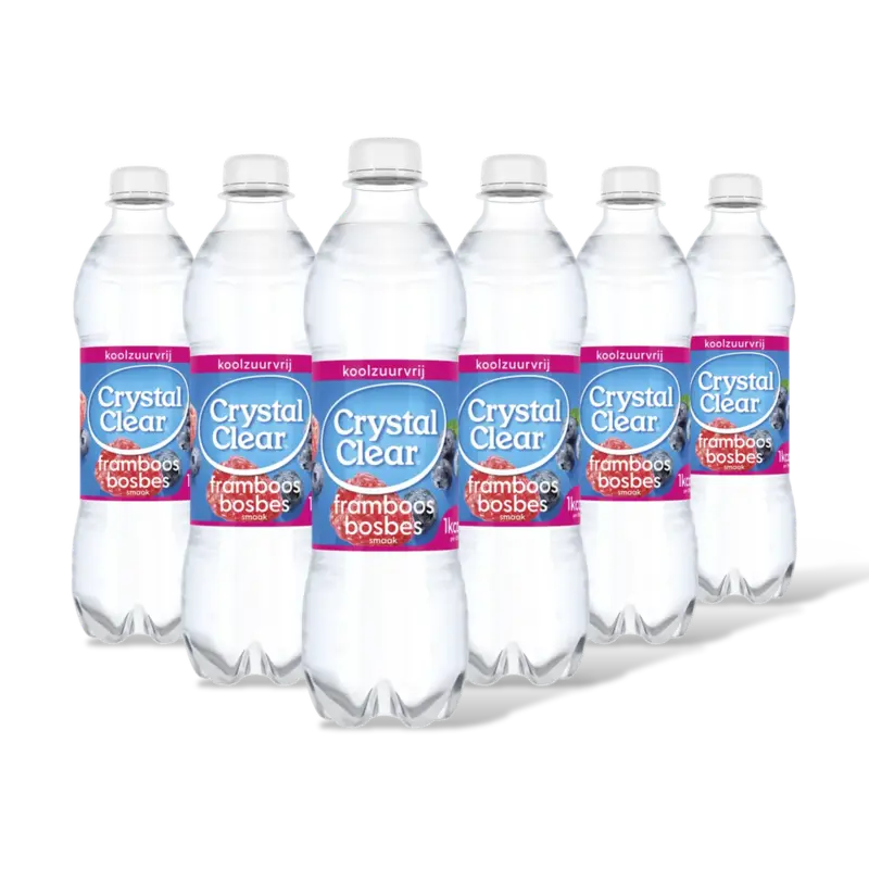 Crystal Clear Raspberry blueberry 6-pack
