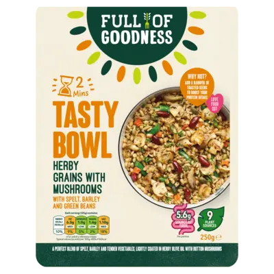 pdp-image-Full of Goodness Tasty bowl herby grains with mushrooms