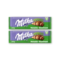 Milka Mmmax hazelnoot chocolade 2-pack