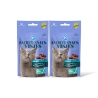 AH Zachte snack visjes met zalm 2-pack