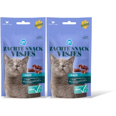 pdp-image-AH Zachte snack visjes met zalm 2-pack