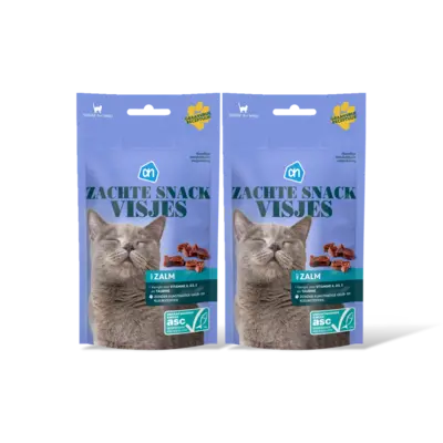 pdp-image-AH Zachte snack visjes met zalm 2-pack