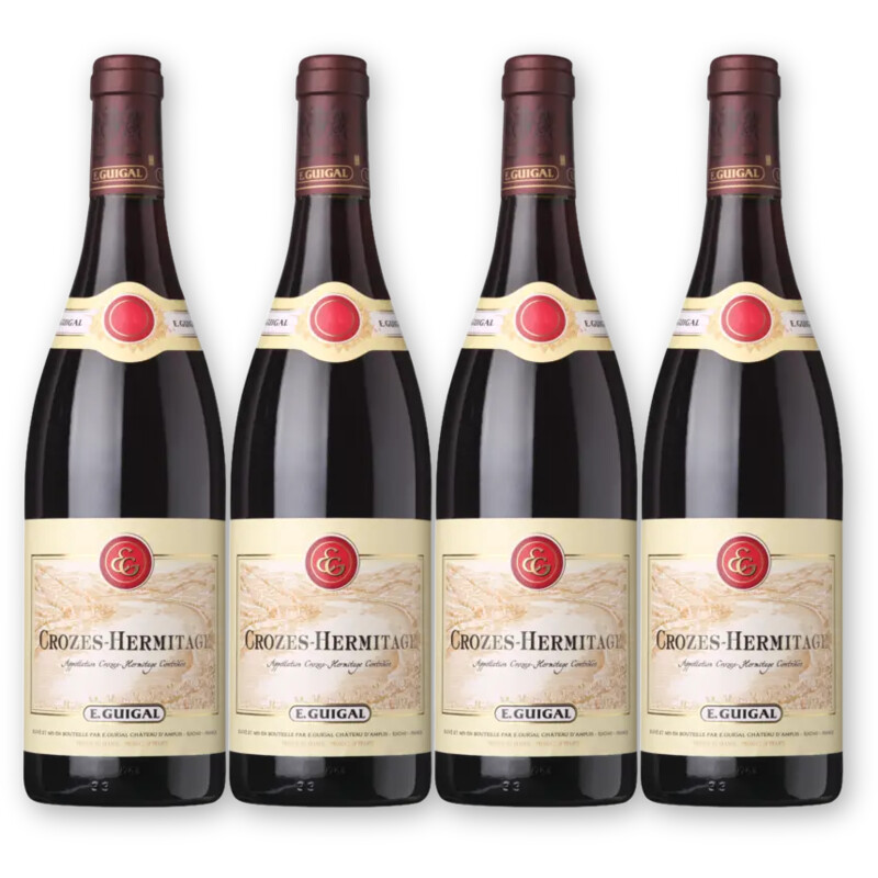 E. Guigal E. Guigal Crozes Hermitage 4 flessen