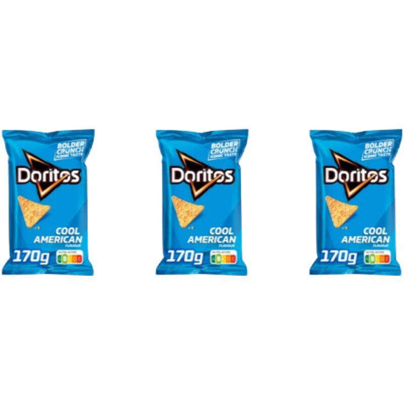 Een afbeelding van Doritos Cool American 3-pack