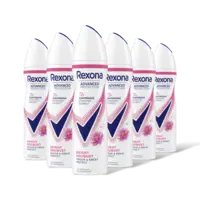 Rexona Women deo spray 72h bright bouquet 6pack