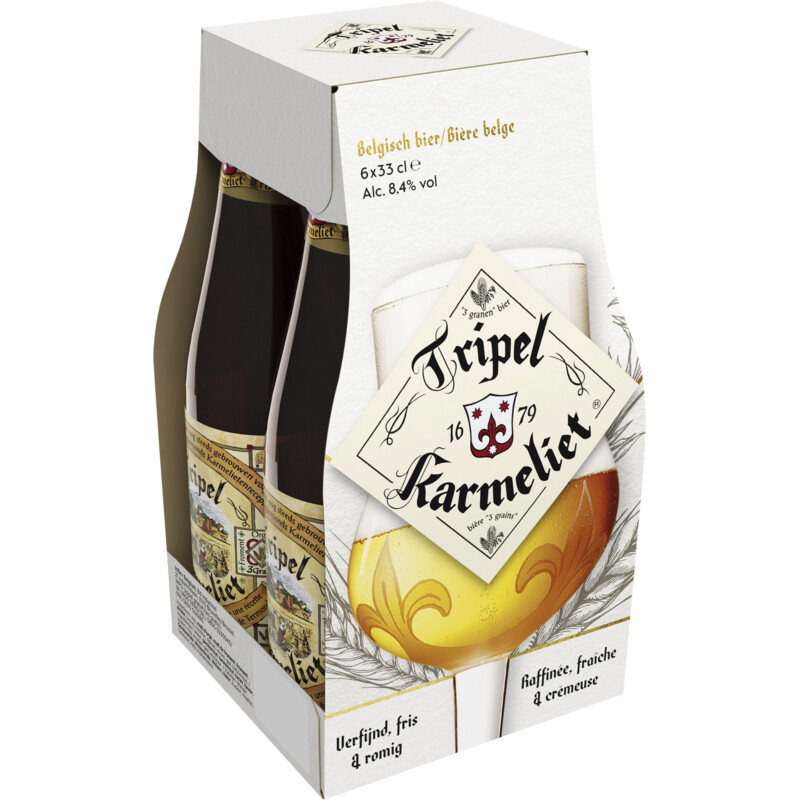 Een afbeelding van Tripel Karmeliet Speciaalbier 4-pack