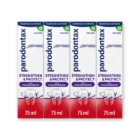 Parodontax Strengthen & protect whitening 4-pack