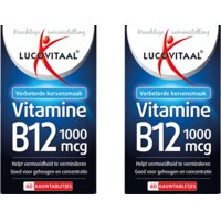 Een afbeelding van Lucovitaal Vitamine B12 1000mcg 2-pack