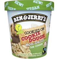 Ben & Jerry's Cookies on cookie dough non-dairy