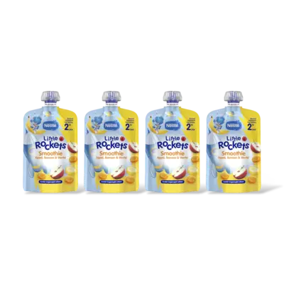 pdp-image-Nestlé Little Rockets Knijpfruit banaan 2+ 4-pk