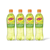 Lipton Ice tea green citrus sparkling ns 4-pack