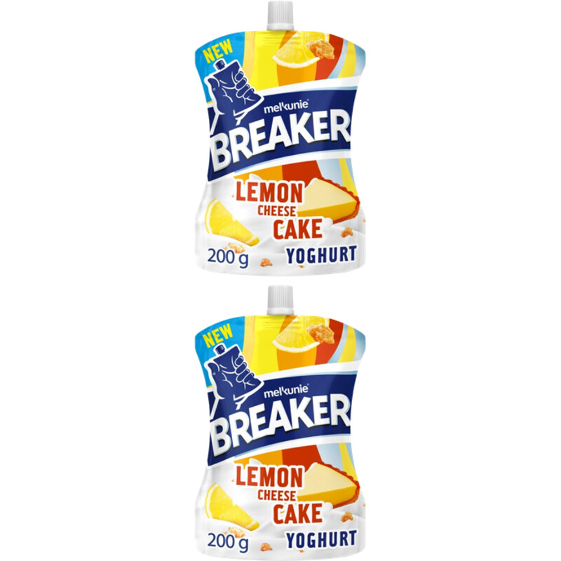 Breaker lemon cheesecake yoghurt 2-pack