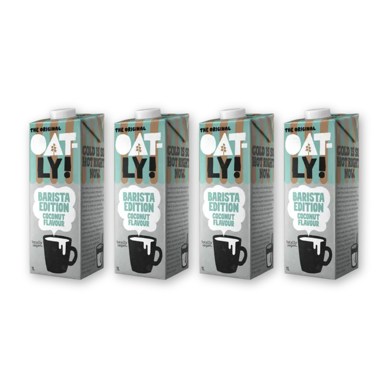 Oatly! Barista edition coconut flavour 4-pack