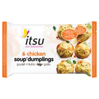 Itsu Chicken soup dumplings