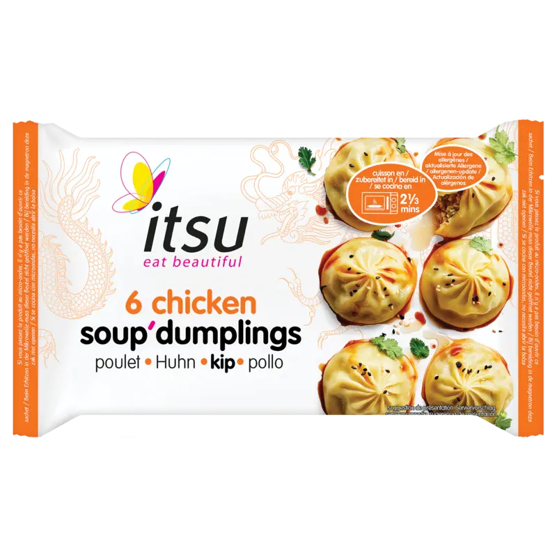 Chicken soup dumplings