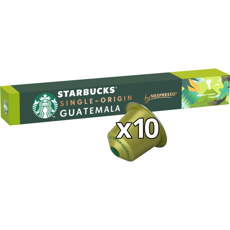 Een afbeelding van Starbucks Nespresso Guatemala capsules