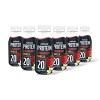 Melkunie Protein strawbvanil yogurtdrink 6-pack