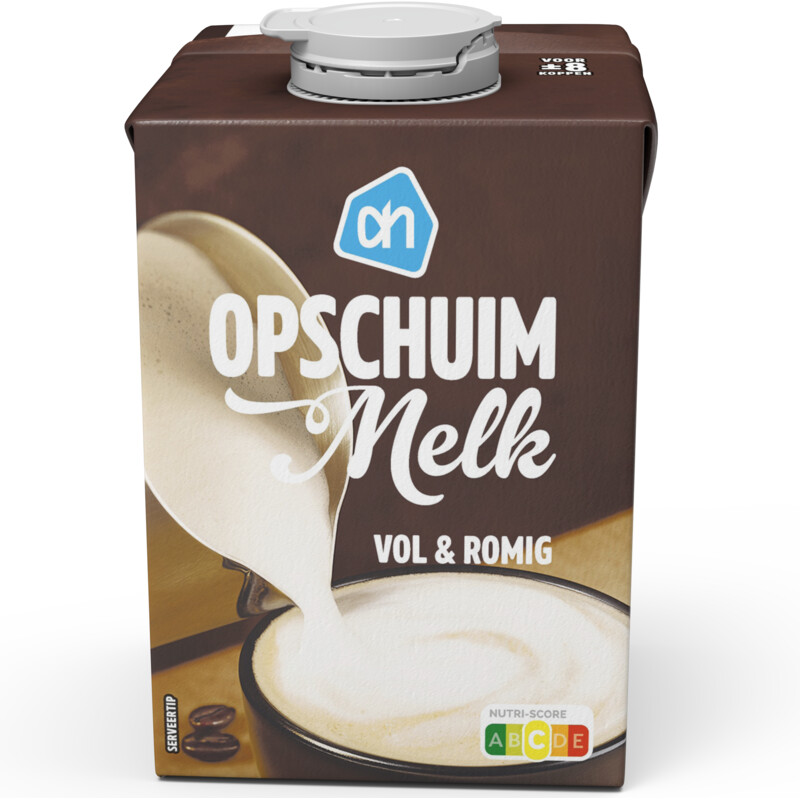 Een afbeelding van AH Opschuimmelk