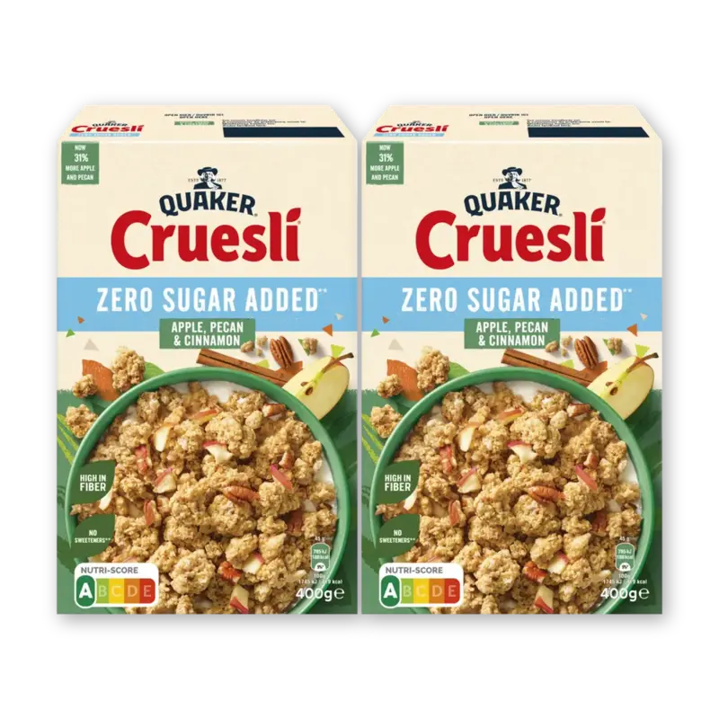 zsa apple, pecan & cinnamon 2-pack