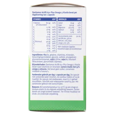 pdp-image-Davitamon Actifit 65+ omega-3 visolie capsules