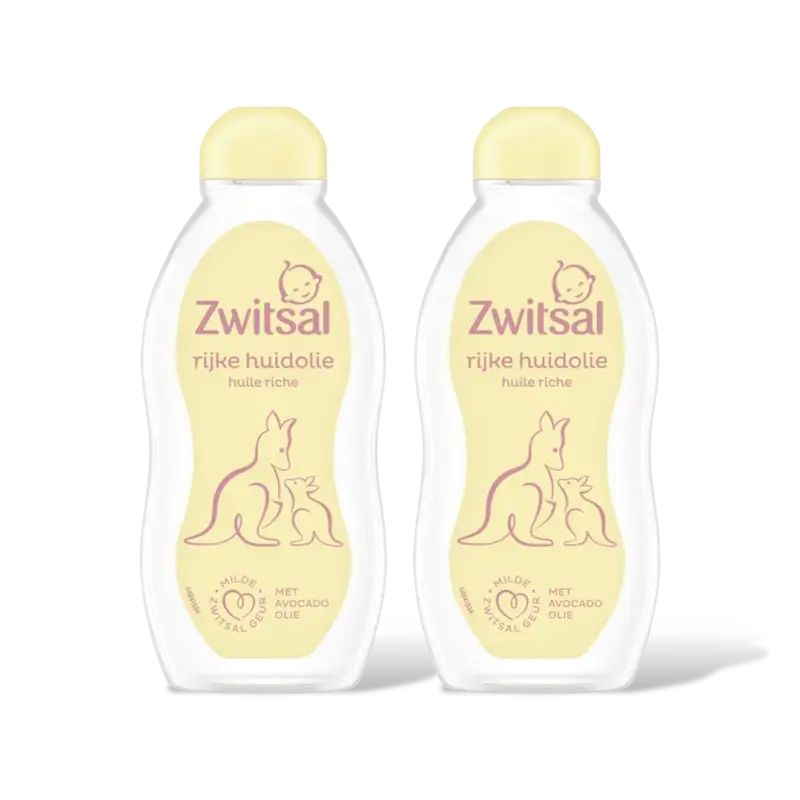 Baby rijke huidolie 2-pack