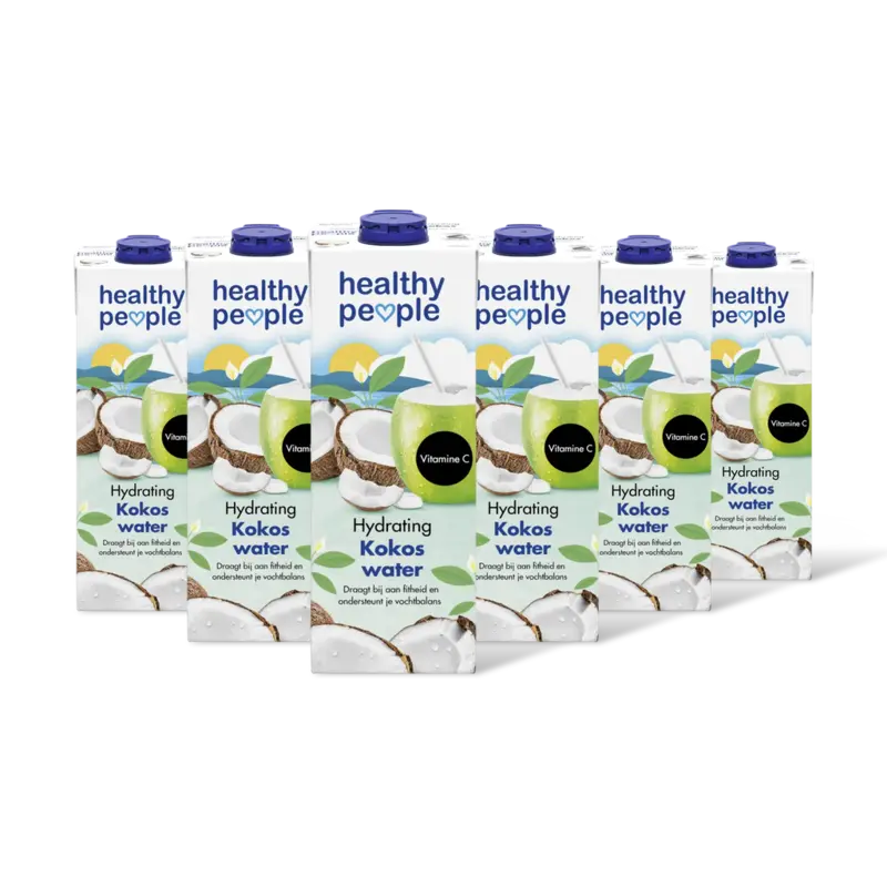 Healthy people Kokoswater 6-pack
