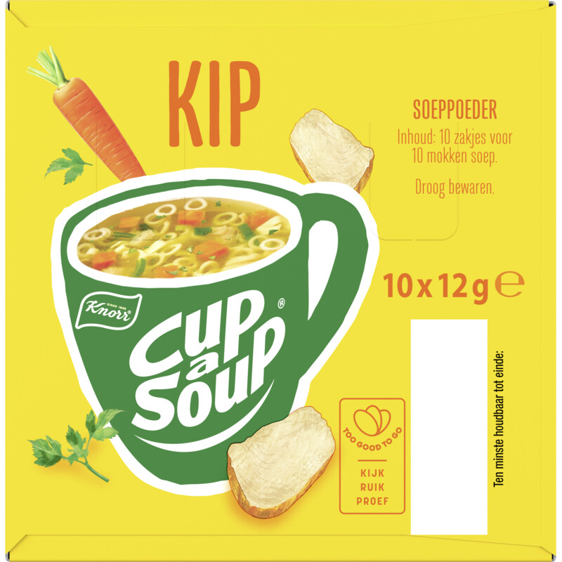 Een afbeelding van Knorr Cup-a-soup kip 10-pack