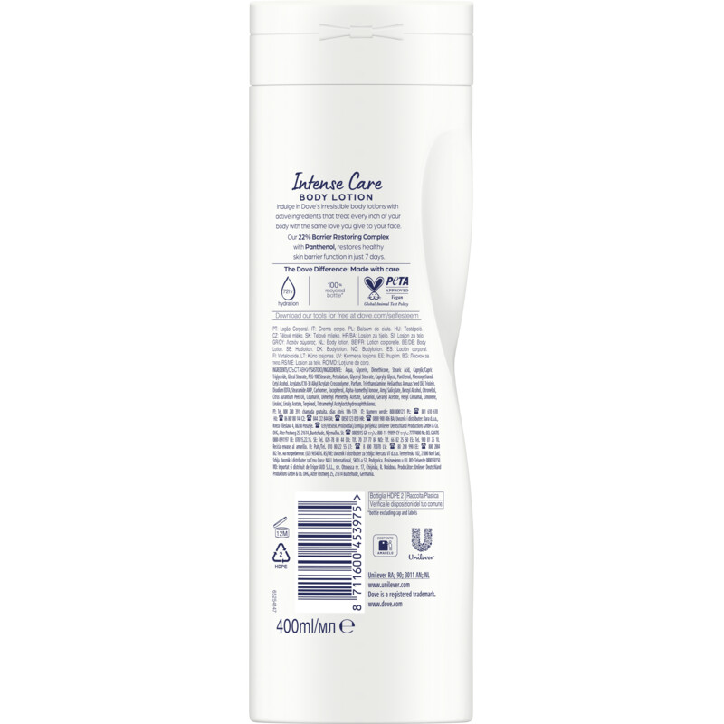 Een afbeelding van Dove Intense care bodylotion