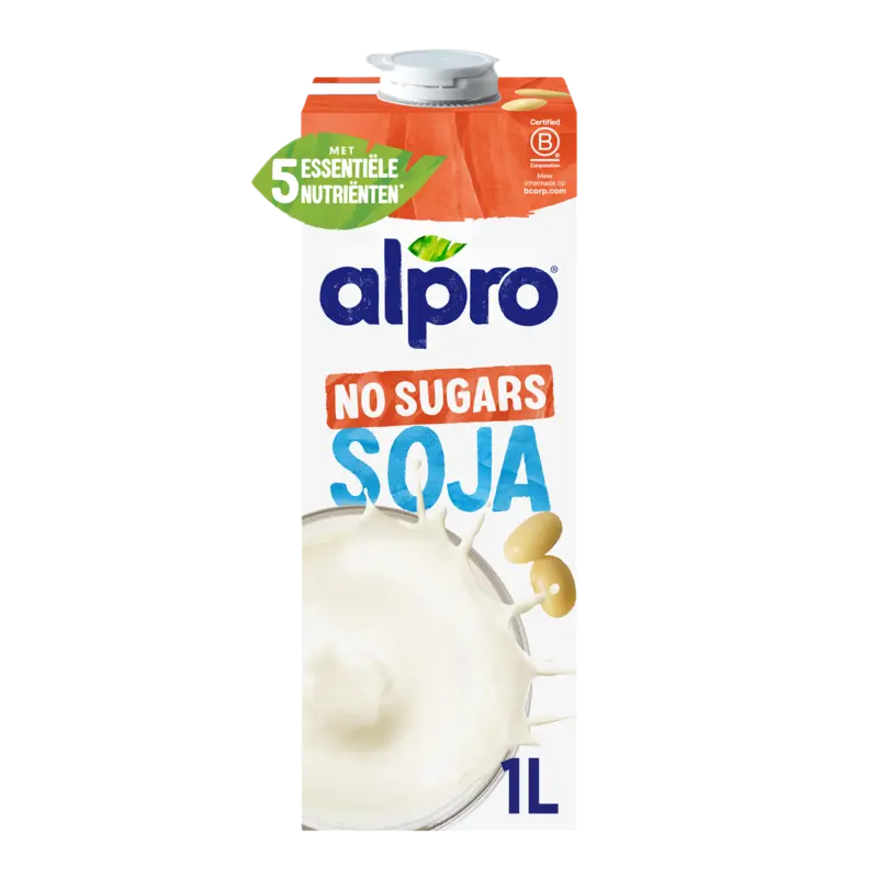 Sojadrink Zonder Suikers Houdbaar 1L
