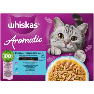 pdp-image-Whiskas Aromatic zalige zeevruchten in saus
