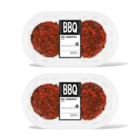 AH BBQ hamburger spicy 2-pack