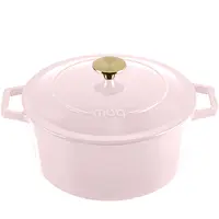 Lifegoods Cast iron rasserole 26cm 5,7 liter lila