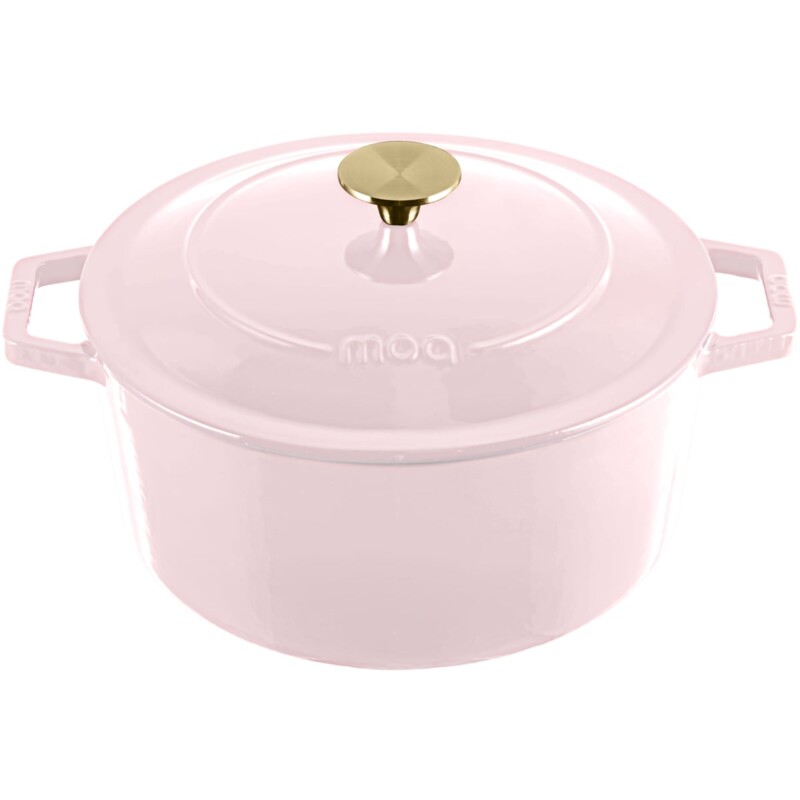 Een afbeelding van Lifegoods Cast iron rasserole 26cm 5,7 liter lila