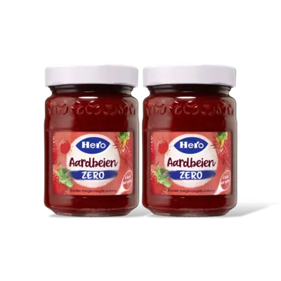 pdp-image-Hero Jam zero aardbeien 2-pack