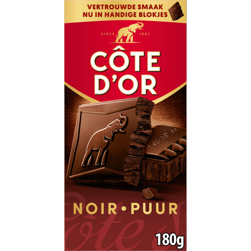 Een afbeelding van Côte d'Or Chocoladereep puur