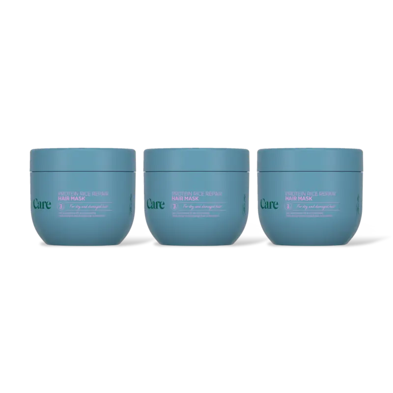 Care Protein rice repair hair mask 3-pack