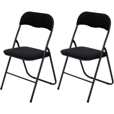 pdp-image-Brixy Klapstoel zwart velvet 2x