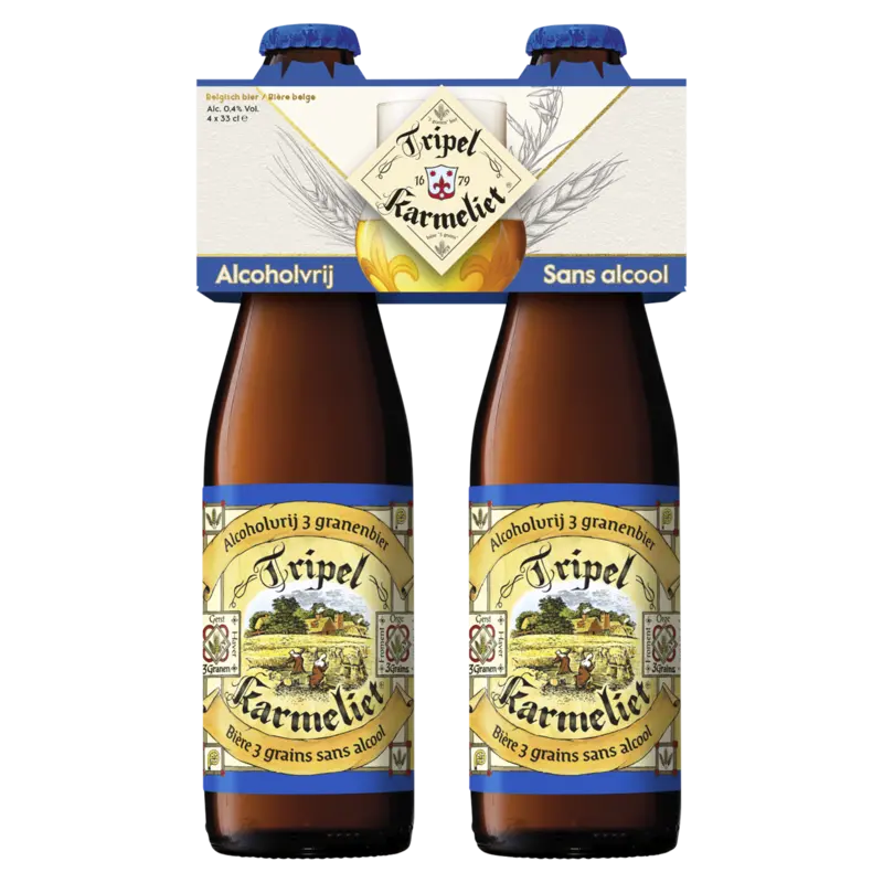0.4% 3 granenbier 4-pack