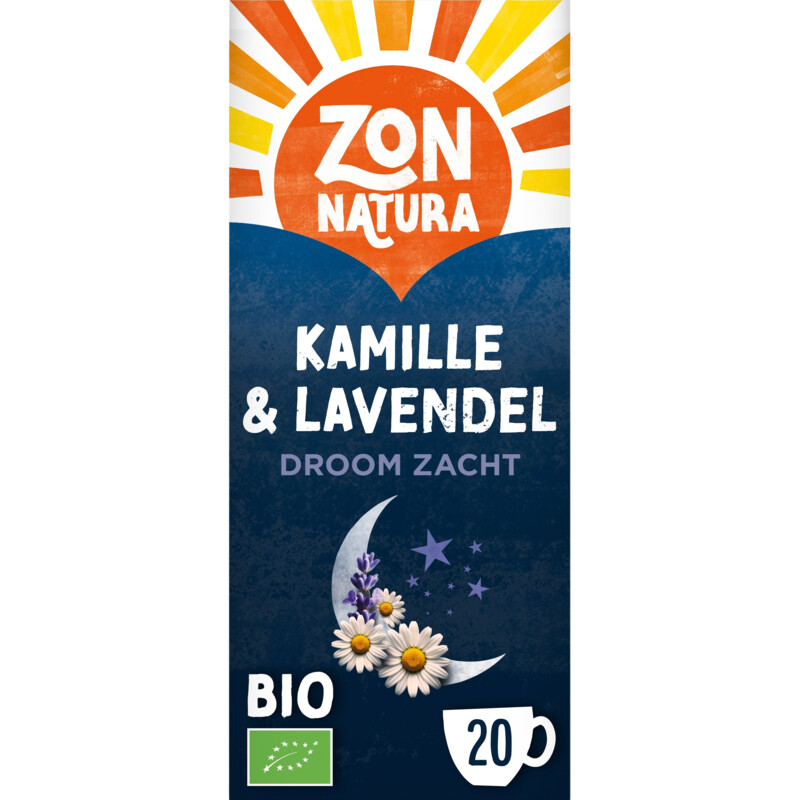 Een afbeelding van Zonnatura Kamille & lavendel droom zacht