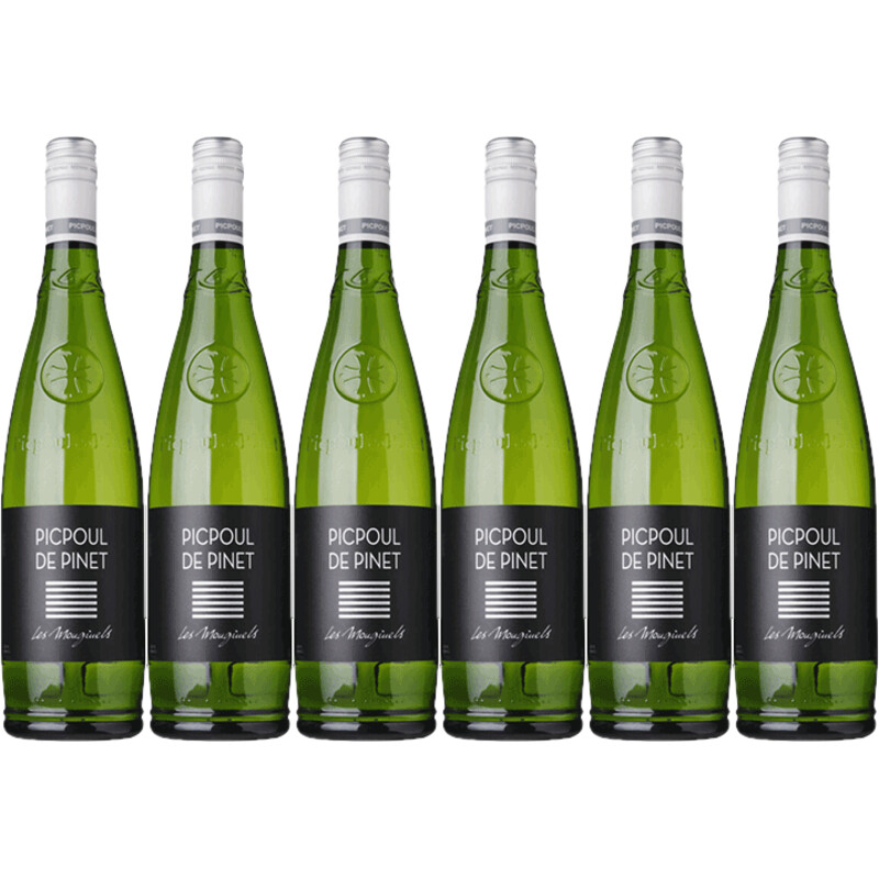 Een afbeelding van Picpoul de Pinet Les mouginels 6 flessen