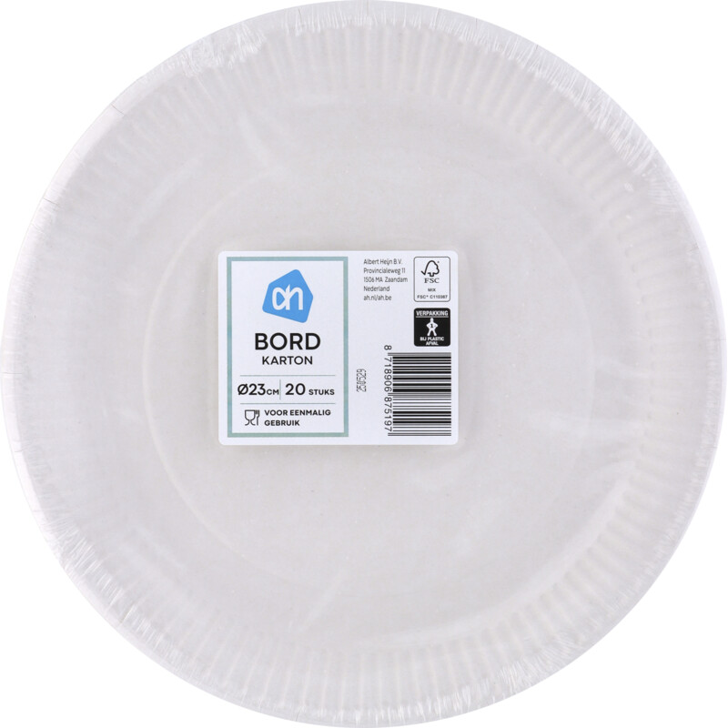 Een afbeelding van AH Bord 23 cm