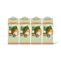 Fuze Tea Black tea peach elderflower ns 4-pack
