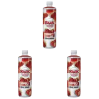 Raak Vruchtensiroop aardbeien zero 3-pack