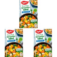 Een afbeelding van Iglo Roerbak groente idee boerenmix 3-pack