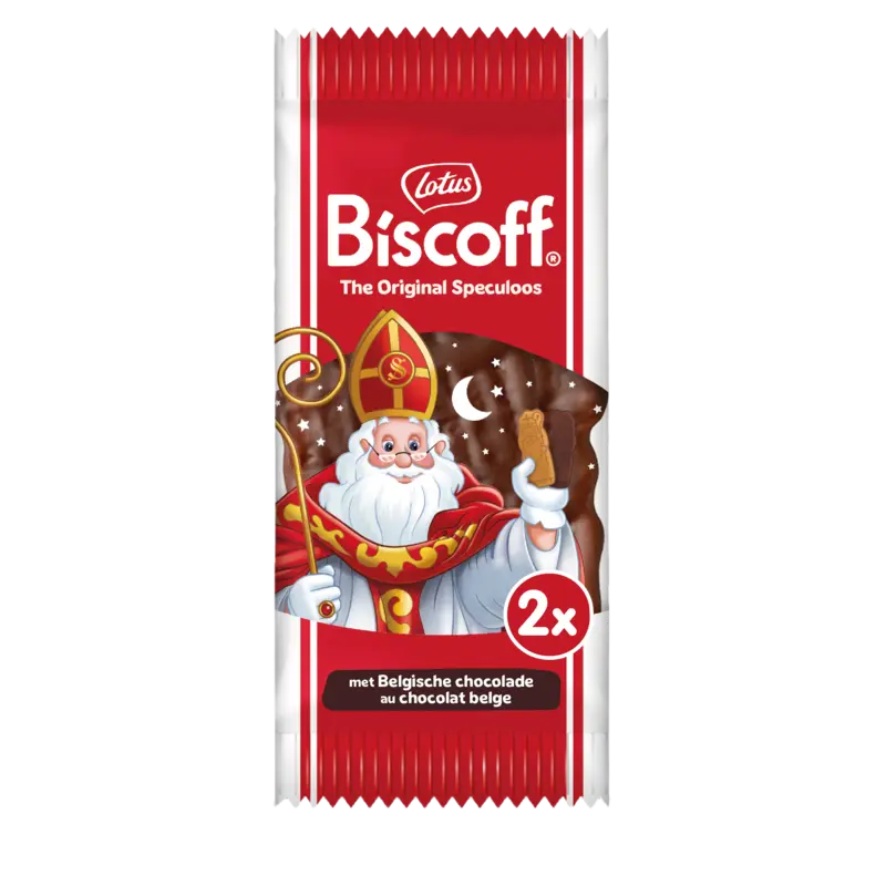 Lotus Biscoff Speculoos choco klaasmannen bel