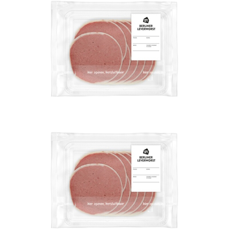 Een afbeelding van AH Berliner leverworst 2-pack