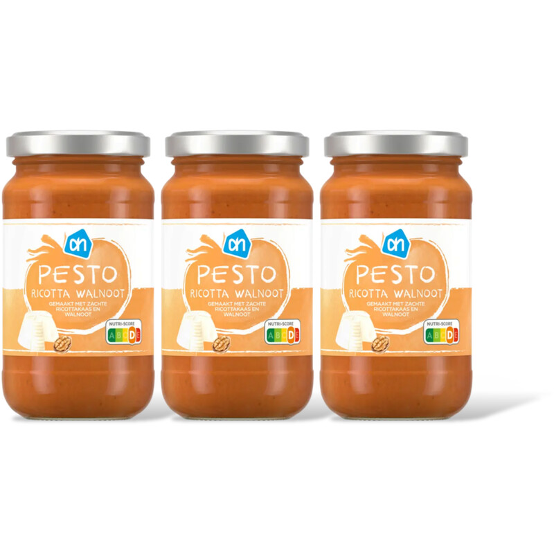 AH Pesto ricotta walnoot 3-pack