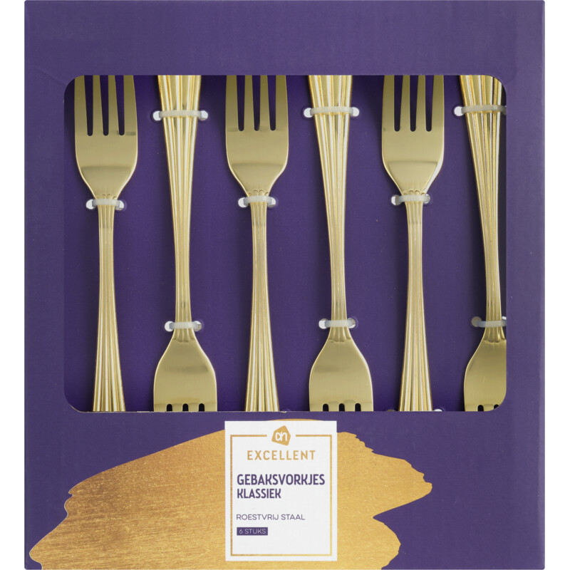 Een afbeelding van AH Excellent Gebaksvorkjes klassiek