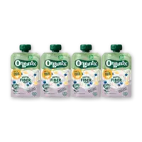 Organix Nutri fiber banana/yoghurt/oats 12m+ 4pk
